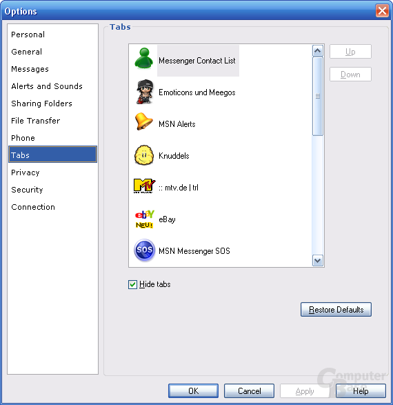 Windows Live Messenger 8 Build 562