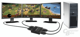 Matrox TripleHead2Go Age of Empires 3