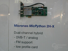 Micronas MicPython 2H-X Referenzdesign für DVB-T