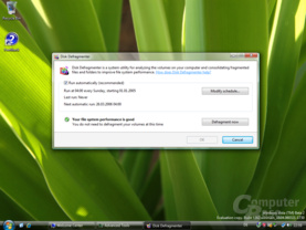 Windows Vista Defragmentierung Build 5342