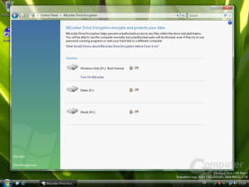 Windows Vista Systemsteuerung Build 5342