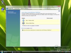 Windows Vista Systemsteuerung Build 5342