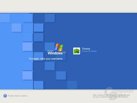 Windows XP Logon Watercolour