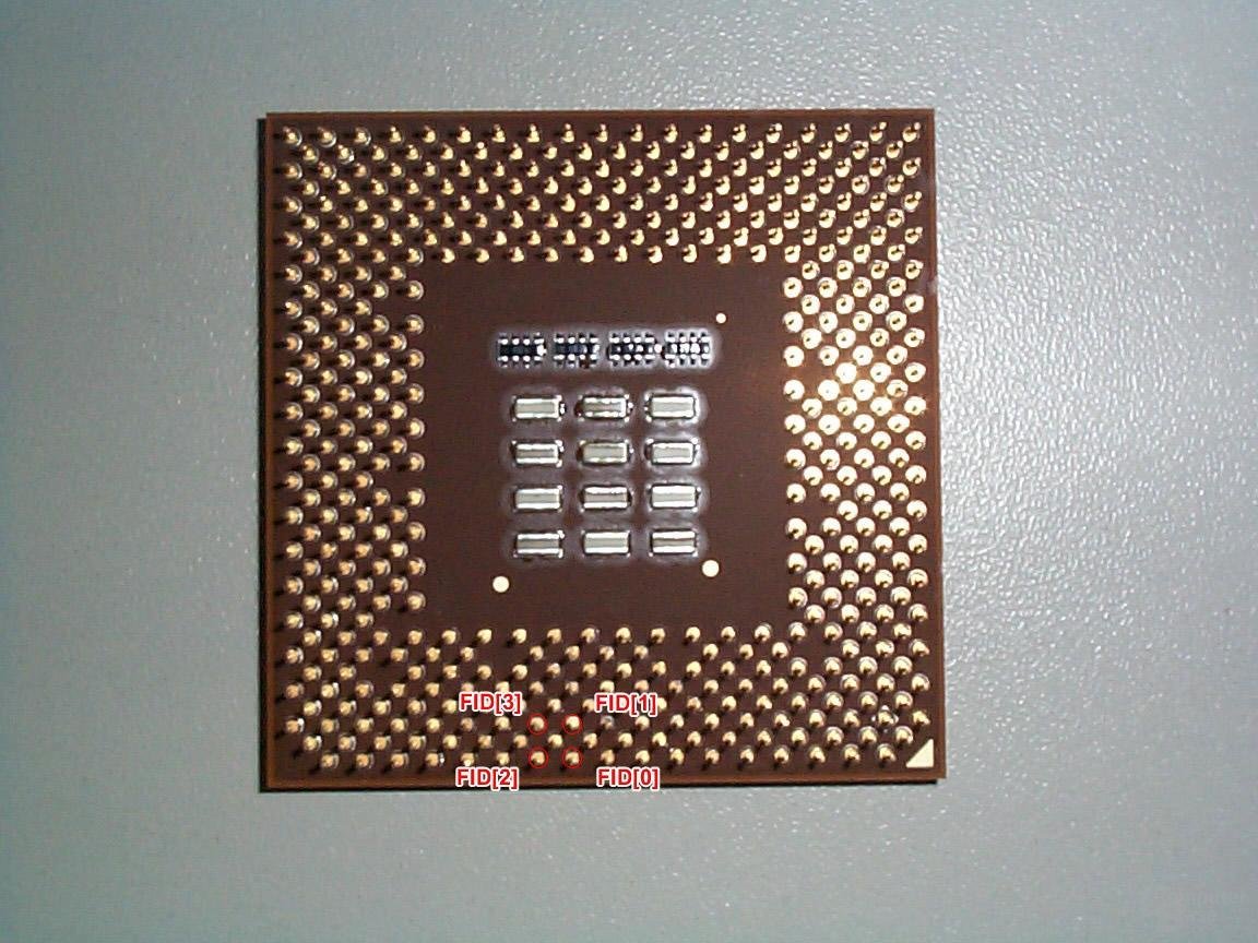 Athlon XP Multiplikator-Pins