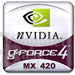 GeForce4 MX420 Logo