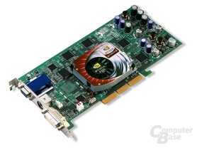 GeForce4 Ti Karte mit VGA und DVI