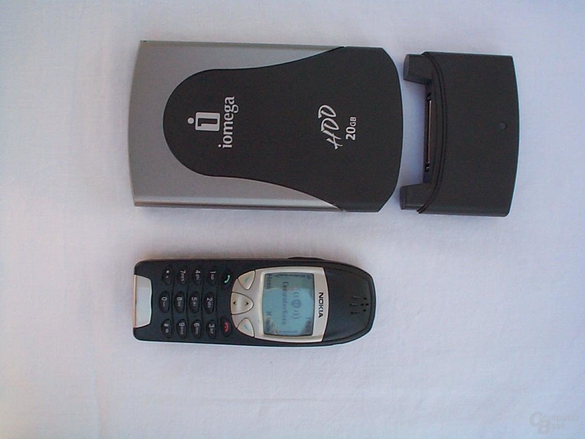 Größenvergleich mit Nokia 6210