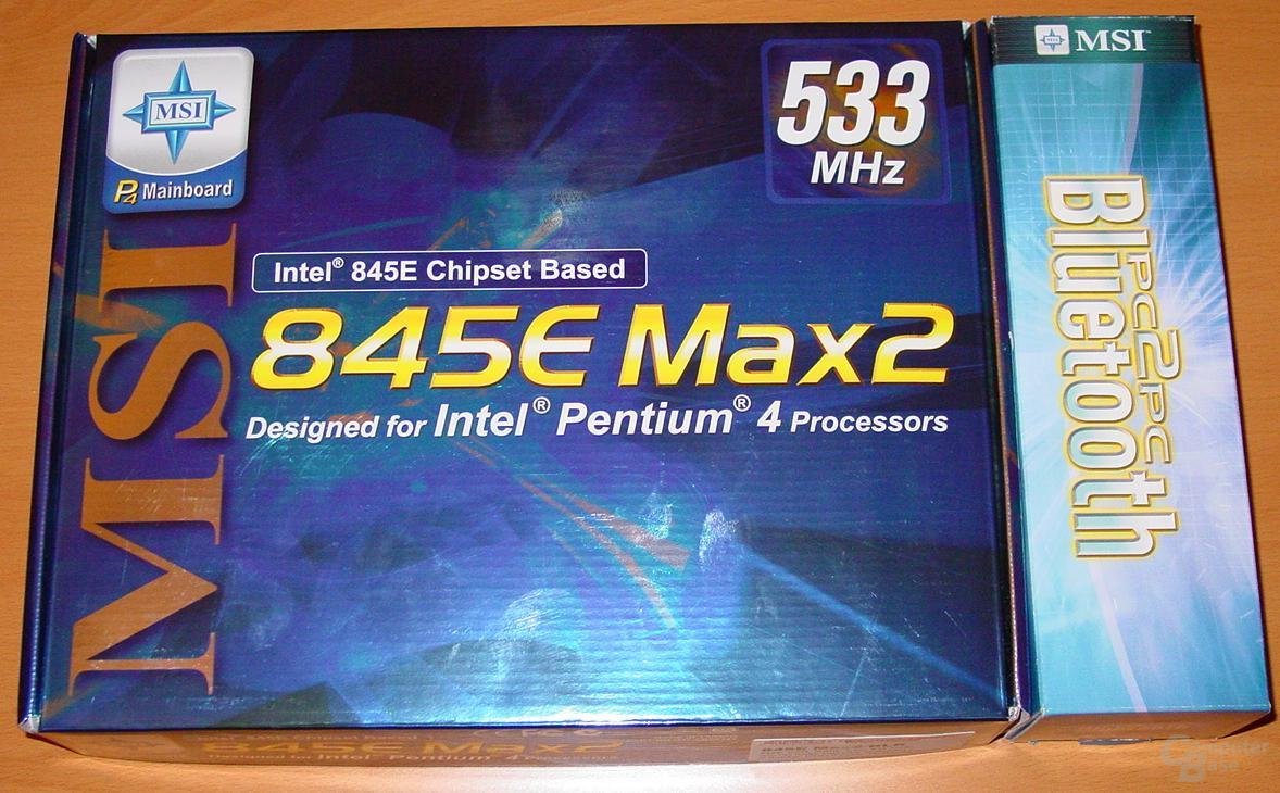 MSI Max2-BLR - Verpackung - front