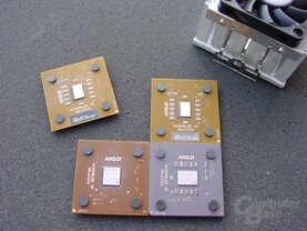 Der Taktsprung mit dem XP2600+ wirkt wie ein Ausreißer