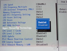 Hyper-Threading muss jederzeit deaktivierbar sein