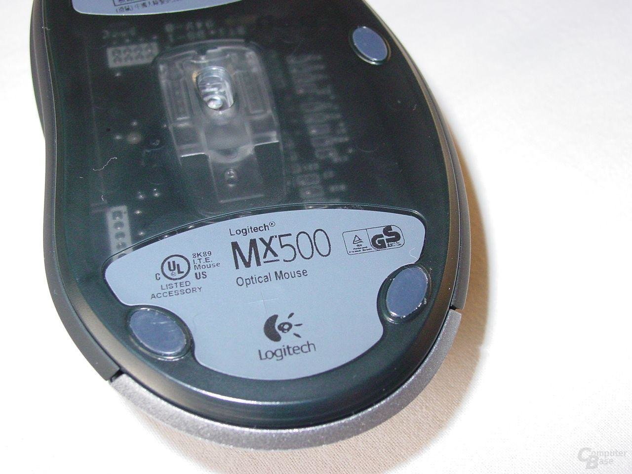 MX500 nochmal von Unten