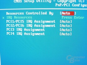 GA-8PE667 Ultra 2 - BIOS - IRQ