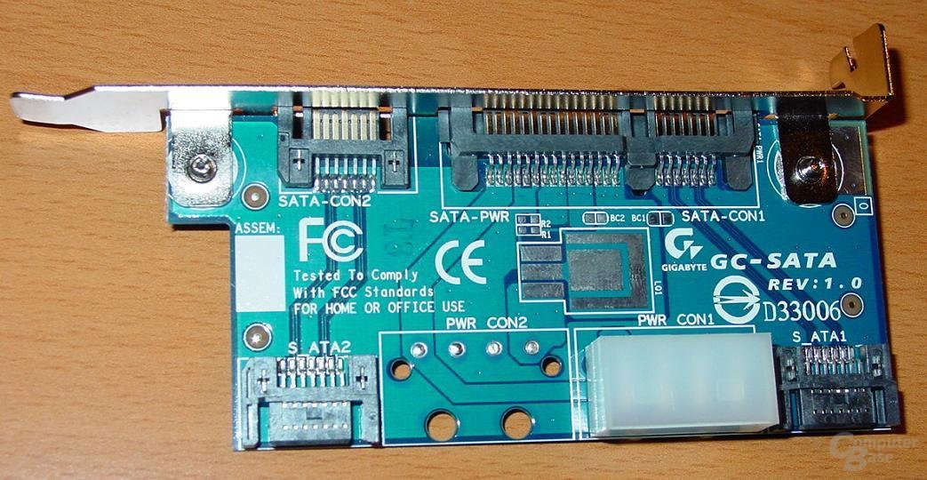 GA-8PE667 Ultra 2 - SATA-Karte 4