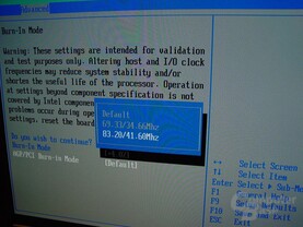 Intel Board mit Overclocking