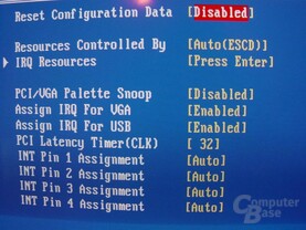 EPoX EP-4SDA5+ - Bios - IRQ
