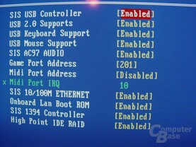EPoX EP-4SDA5+ - Bios - Onboard Komponenten