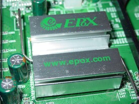 EPoX EP-4SDA5+ - Northbridge-Kühler