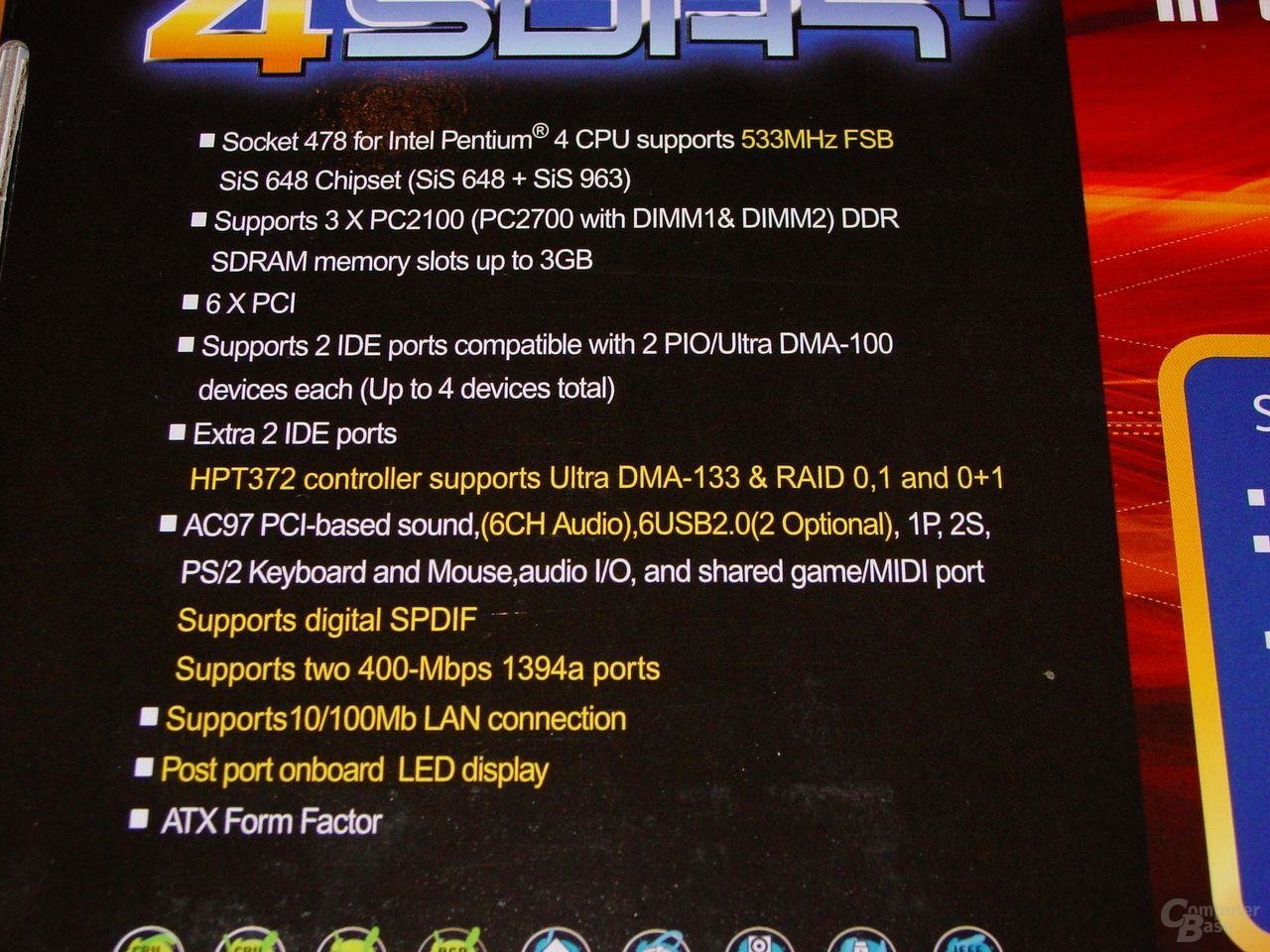 EPoX EP-4SDA5+ - Packung - 2