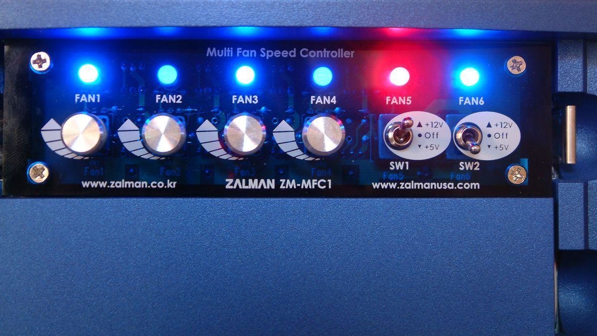 Zalman ZM-MFC1 im Test: Eine Lüftersteuerung zum Abschalten