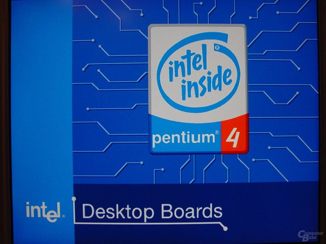 Intel D875PBZ beim Systemstart