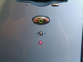 Schalter und LED