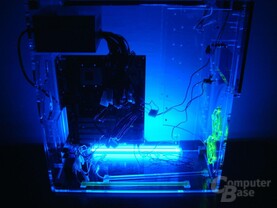 Blaue Kathode