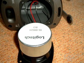 Logitech Satellit zerlegt