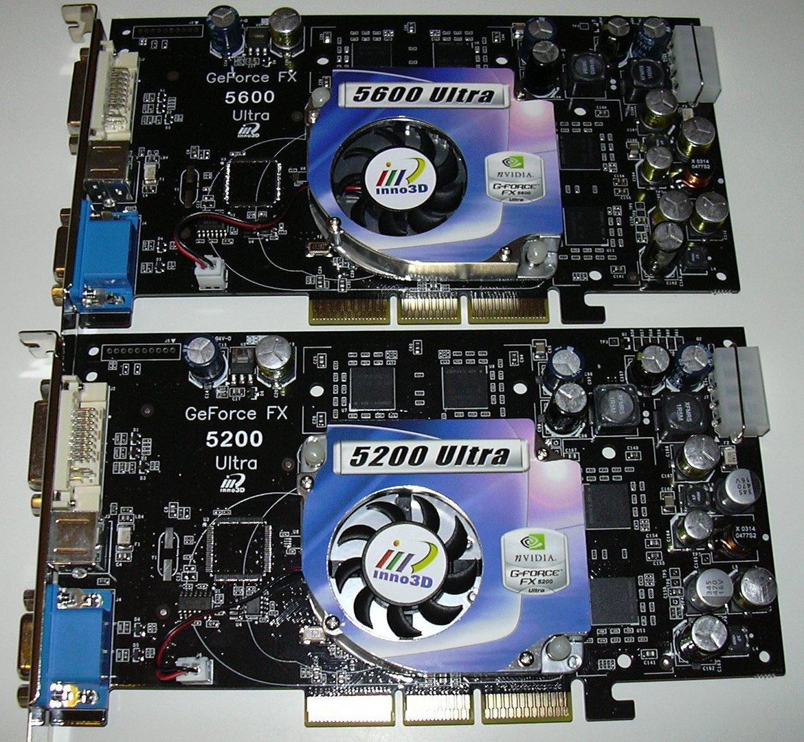 FX5200u vs. FX5600u Frontal