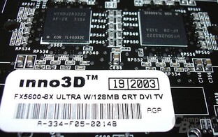 FX5600u Backside Label & RAM