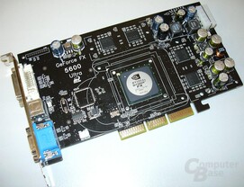 Inno3D FX5600 ultra Karte Front naked