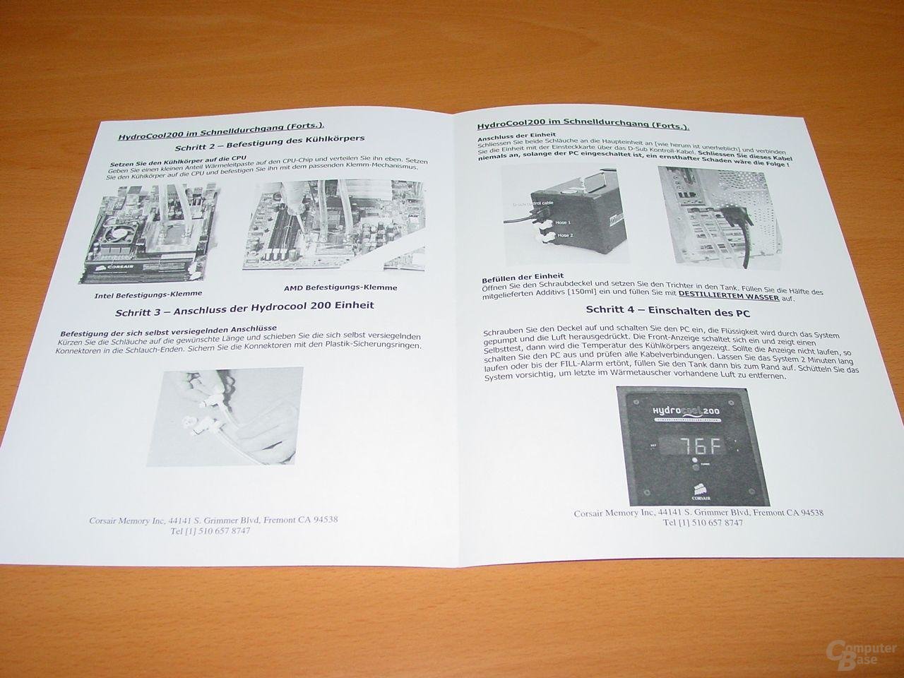 HydroCool200 - Handbuch