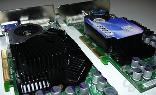 nV GFFX5900u Karte Kühlervergleich vs. FX5800 II