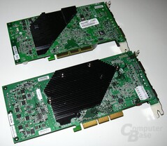 nV GFFX5900u Karte Größenvergleich vs. FX5800 Rückseite