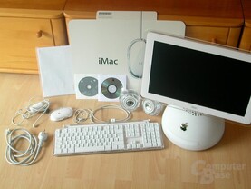 Lieferumfang iMac