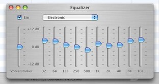 iTunes Equalizer