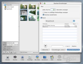 iPhoto Diashow