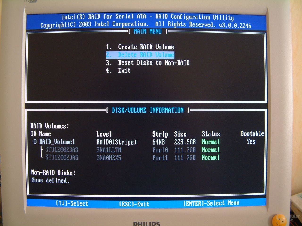 Intel ICH5/R BIOS