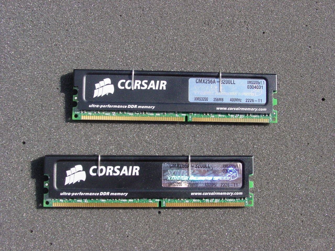 Corsair TWINX512-3200LL