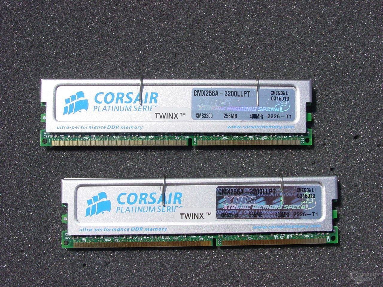 Corsair TWINX512-3200LL Platinum