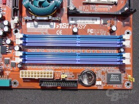 Speicherbänke des Abit IS7-G