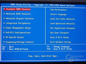 Gigabyte GA-8PENXP BIOS nach STRG+F1
