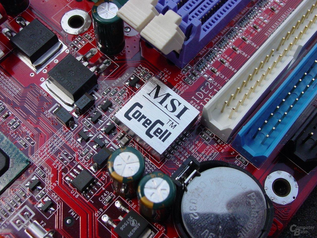 MSI 865PE Neo2-FIS2R mit dem "CoreCell"-Chip