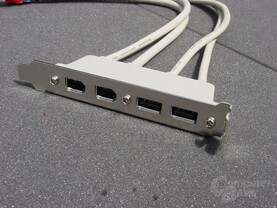 Abit IS7-G USB und Firewire Slotblende