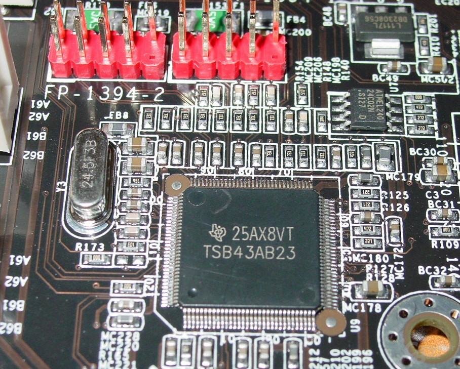 Abit IC7-G - TI Firewire Chip
