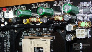 AOpen AX4C Max - Spannungswandler