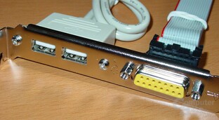 AOpen AX4C Max - USB - GamePort Modul