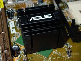 Asus P4C800-E Deluxe - MCH Kühlkörper