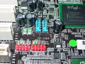 Abit IC7-G - Firewire und USB