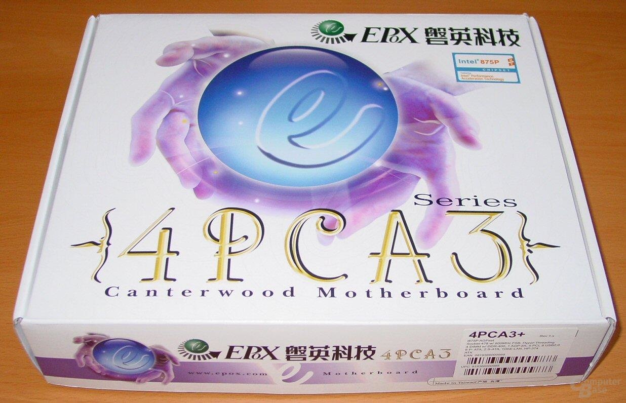 EPoX EP-4PCA3+ - Packung