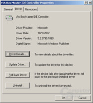 Windows XP 64 Edition Beta VIA Treiber